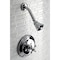 Kingston Brass Shower Faucet, 2, Wall Mount, Polished Chrome KB3631PXSO - alternate 2